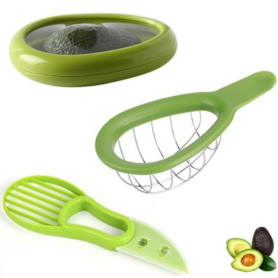 Avocado Slicer Tools 3 PCS - Avocado Saver for Fridge to Keep - Avocado Slice...