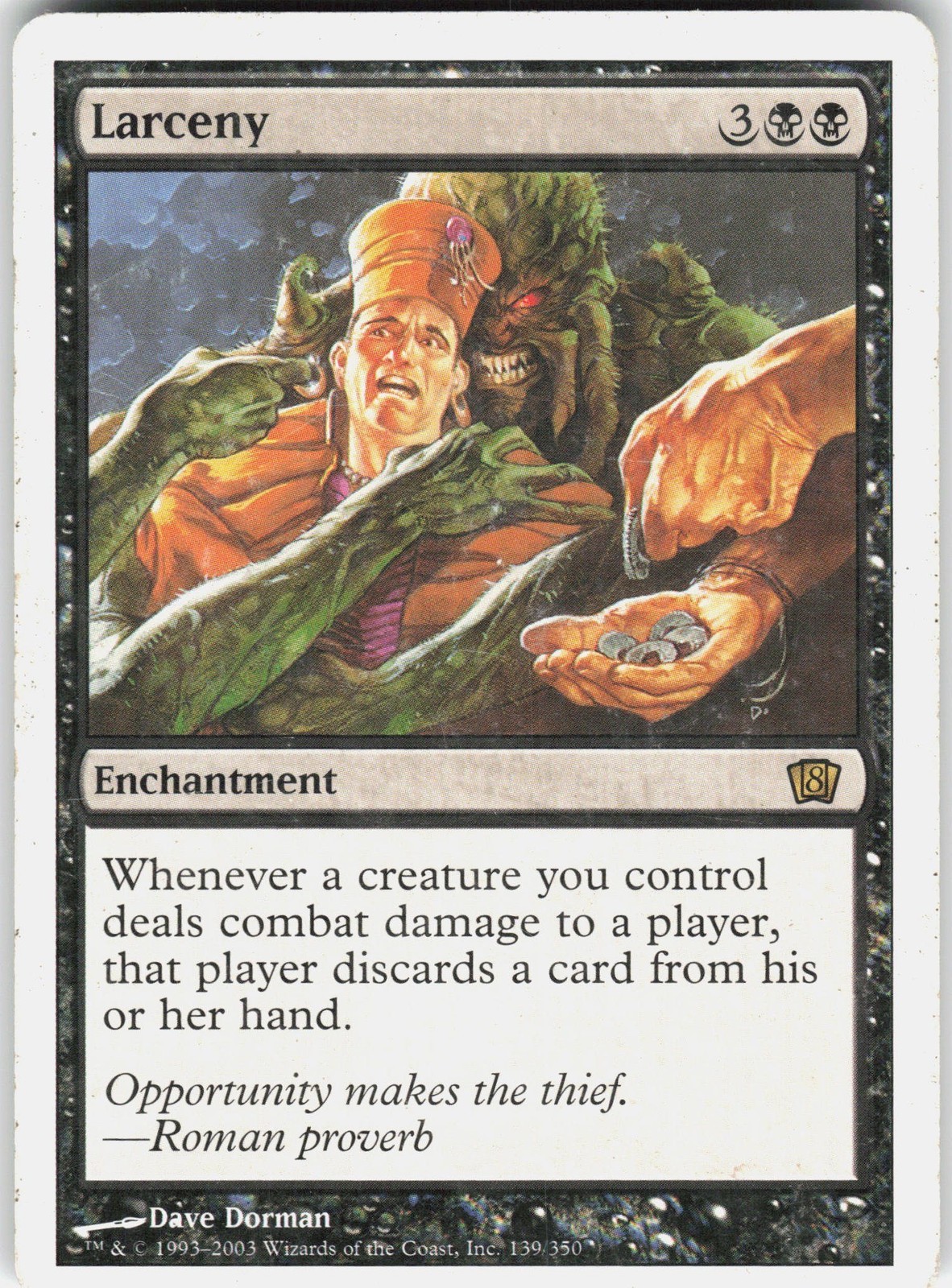 Larceny [8ED 139] DM MTG