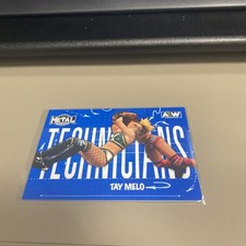 2022 SkyBox Metal Universe AEW #TN-34 Tay Melo Technicians