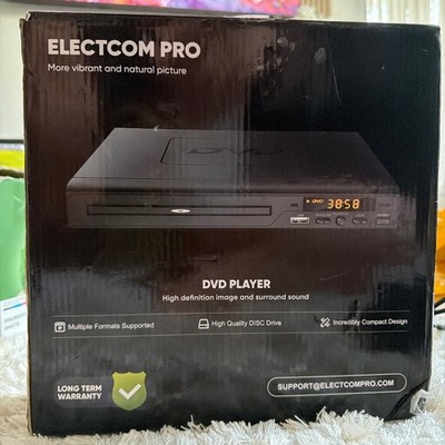 Electcom Pro HD DVD Player Home Theater All Region HDMI/RCA Smart TV BRAND NEW
