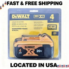 NEW Compatible with Dewalt DCB204 20V Max Battery – 4AH Li-Ion, 1-PCS