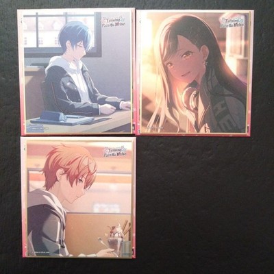 Proj SEKAI Mini Shikishi 57B: Aoyagi Fumiya, Shiraishi An, Shinonome Akito