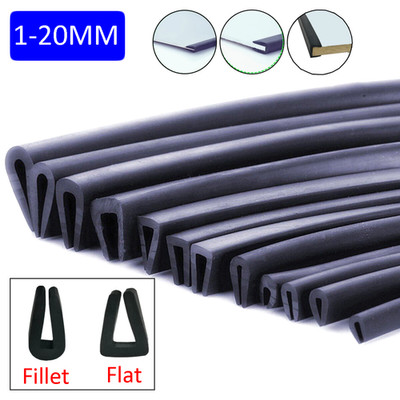 Kantenschutz Gummi Fassungsprofil Gummidichtung U-Profil Steckplatz 1mm Bis 20mm