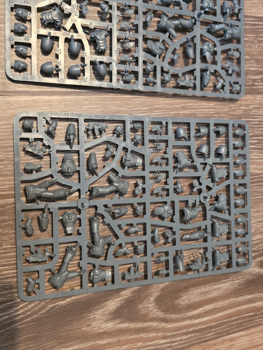 LEGION MkVI SQUADRA TATTICA X10 Horus Heresy Age Of Darkness Mark - Foto 12