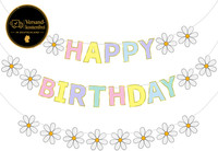 Happy Birthday Girlande, Girlande Geburtstag Kinder Happy Birthday Banner Deko G