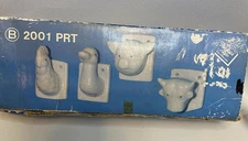 Vintage 2001 Animal Hang-Ups Wholesale Supply Co White  Apron Towel Hangers Farm