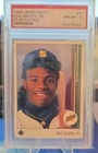 1989 Upper Deck - Star Rookie Ken Griffey Jr #1 RC PSA 8 Seattle Mariners