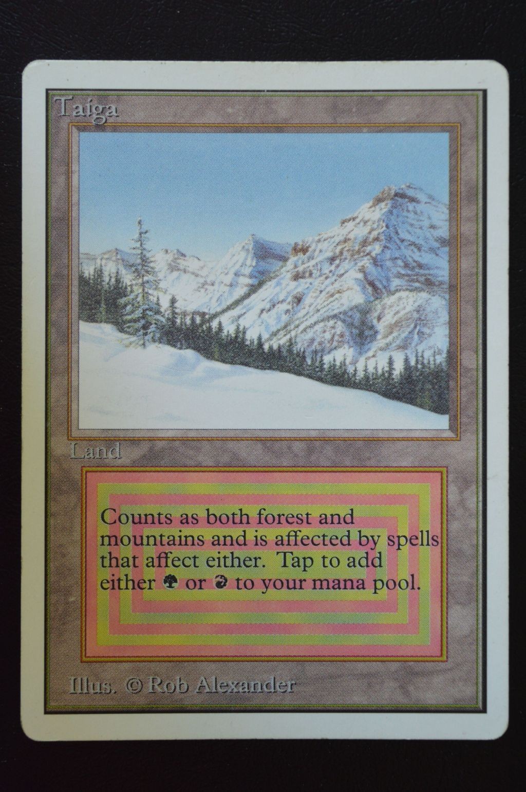 Magic MTG Taiga HP Unlimited Edition