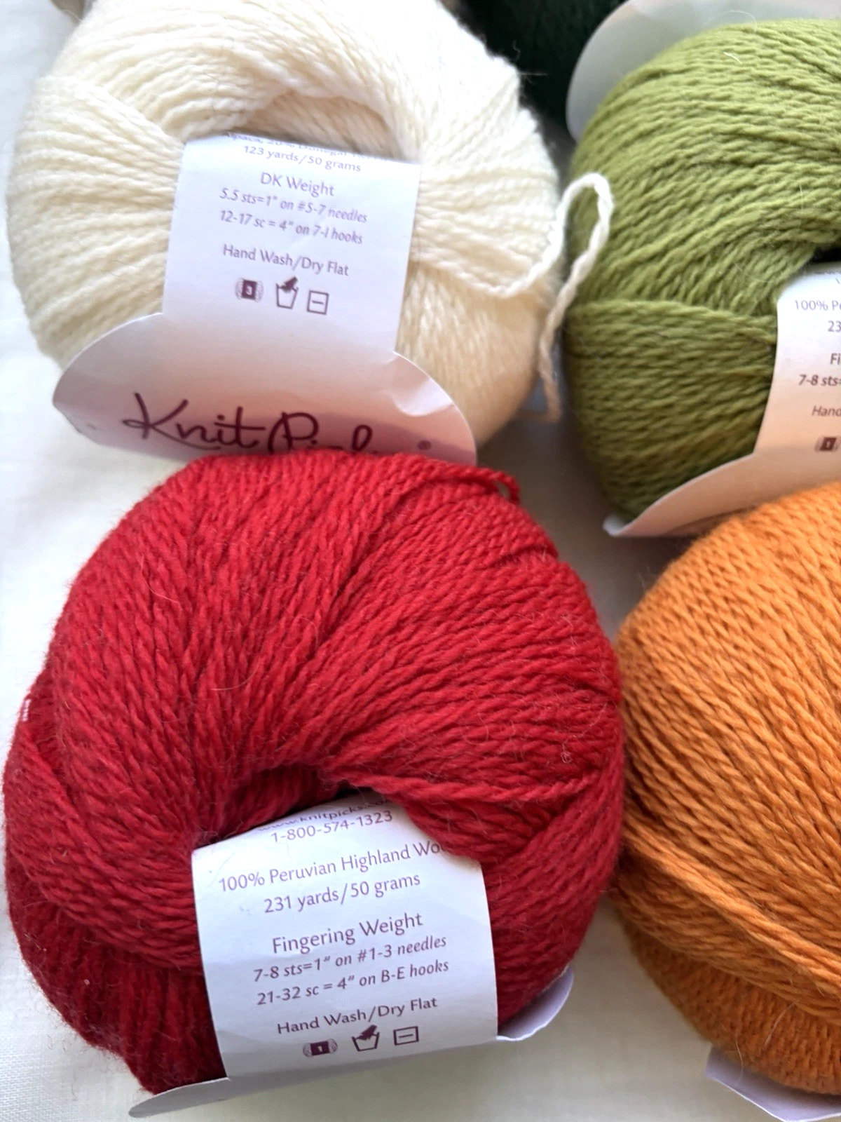 Knit Picks PALETTE - Lot 16 - Peruvian Highland Wool - Fingering - 231 yds/50g - product detail image 7