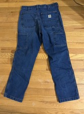 Carhartt Men s Carpenter Jeans 32 X 30 Loose Fit