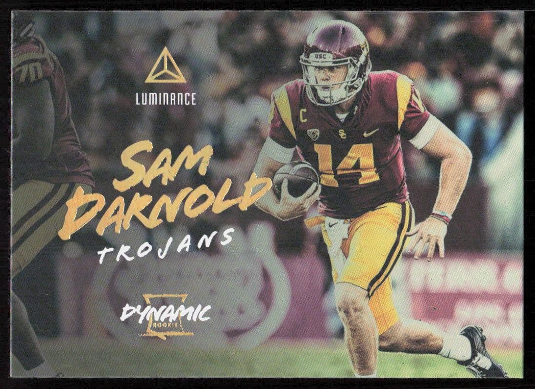 2018 Luminance Sam Darnold Rookie Dynamic #12 USC