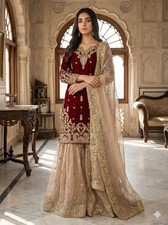 Indian Pakistani Salwar Kameez Ready To Wear Suits Dress Wedding Party Bollywood