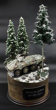 Diorama Puma im Schnee 1:35 Sd.Kfz.234/2 geba...