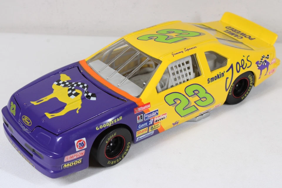 JIMMY SPENCER 1995 ACCIÓN #23 SMOKIN' JOES FORD T-BIRD ¡SIN CAJA RARO! Foto 2 de 4