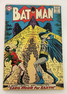 Batman #167 (DC Comics Silver Age) Batman, Robin ''Zero Hour for Earth!''