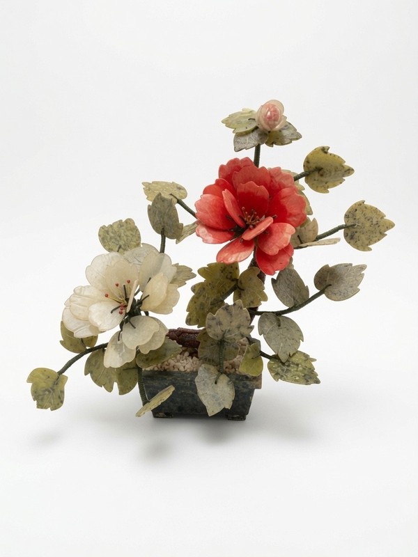 Semi precious stone flower arrangement