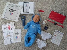 RealCare 2 Baby Think It Over Doll White Caucasian Male Boy WORKS Controller Key