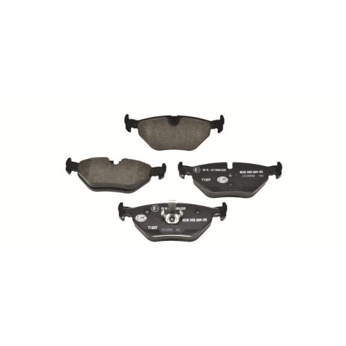 Plaquette de frein Hella 8DB anti-bruit pour un freinage Saab stable