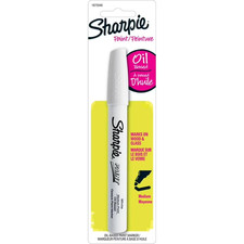 Sharpie Oil-Based Medium Point White Paint Marker, 1 Each