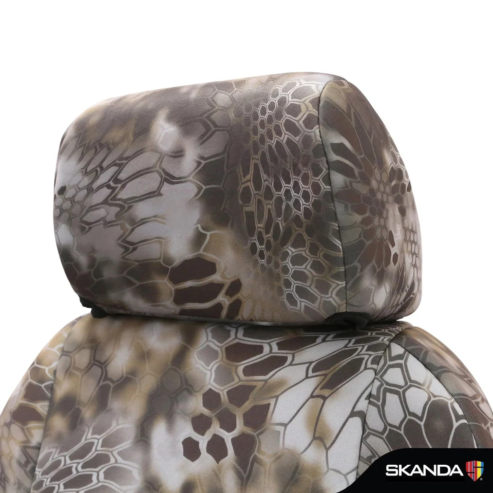 For BMW X3 11-17 Kryptek Neosupreme 1st Row Camo Banshee Custom Seat Covers Foto 2 de 4