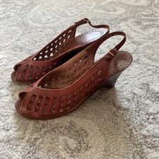 Vintage 1970 s Tempos Made In Brazil Leather Shoes Size 5 1/2