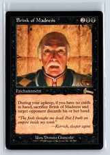 Brink of Madness Urza's Legacy Rare – MTG Magic the Gathering Card