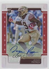 2019 Score Rookies Red Zone Signatures /20 Jacques Patrick #417 Auto 0d6s