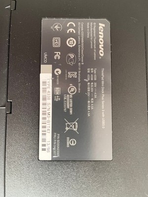 Lenovo 04Y2071 Type 4338 ThinkPad Mini Dock Plus Series 3 USB3.0 Docking Station