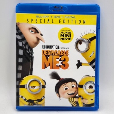Despicable Me 3 Special Edition BLURAY ONLY PG Illumination Universal