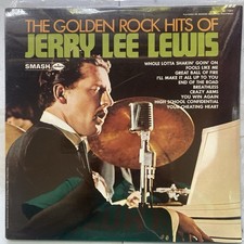 Jerry Lee Lewis  The Golden Rock Hits of Jerry Lee Lewis LP Sealed 1987