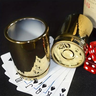 Bullet Shot Glasses 50cal..  4pc ... Great For Bars Gift Or , parties.