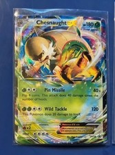 Chesnaught EX XY18 Holo Promo XY Promo Pokemon Lightly Played on eBay