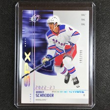 2022-23 Spx Nhl Braden Schneider 2002-03 Retro Rookie Stars Base 193/199