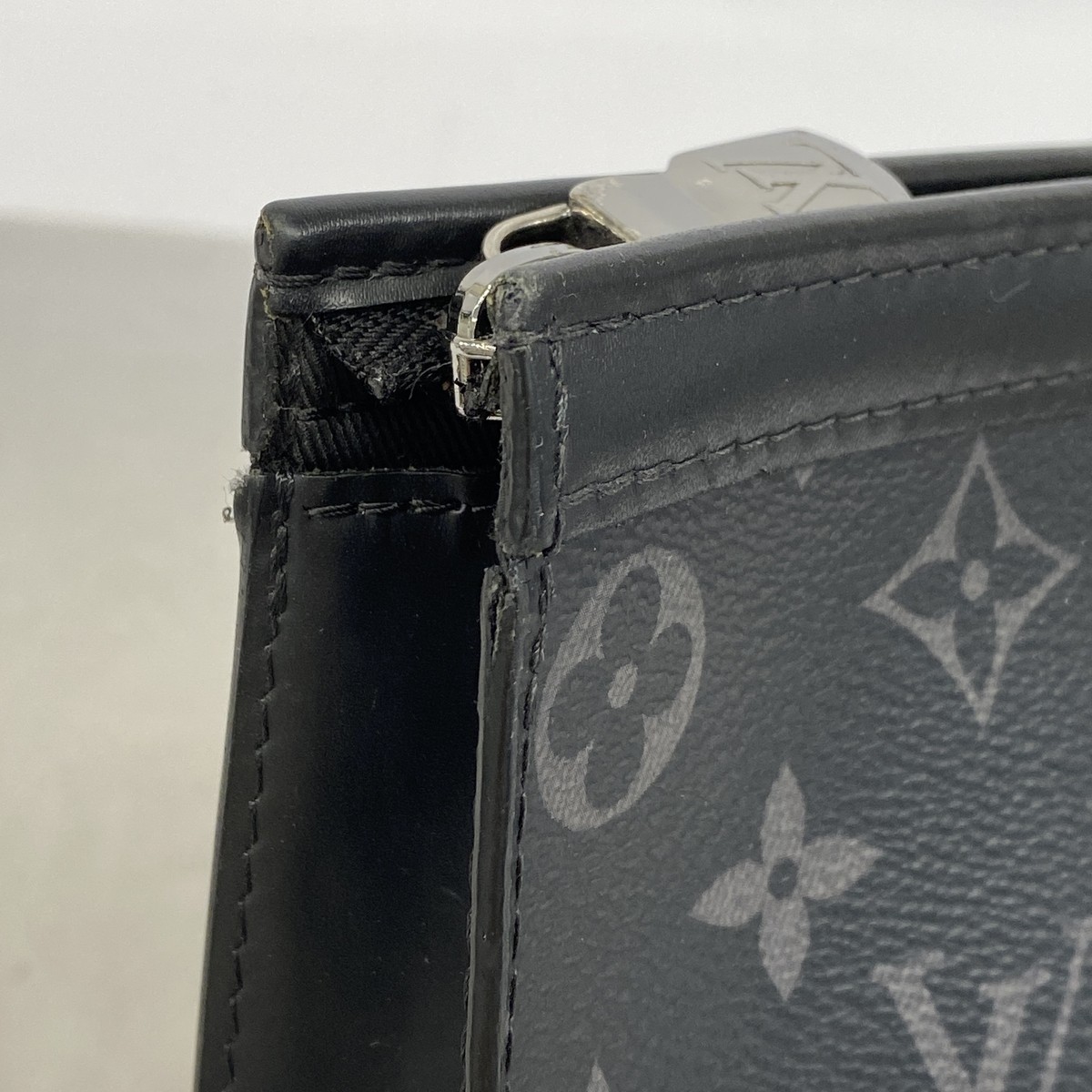 Louis Vuitton Clutch Bag Monogram Eclipse Pochette Voyage MM M61692 344299 — image 7