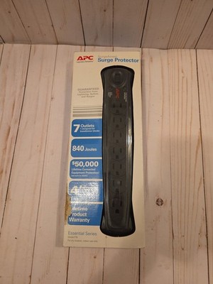 APC Essential Surge Protector 7-Outlet 120V Power Strip