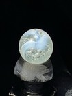 Insanely Bubbly Kokomo/Peltier Clear Rainbow Marble With White Ribbons NM+22/32”