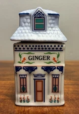 New LENOX VILLAGE SPICE JARS Ginger House  - Single Replacements - 2024 2nd Ed
