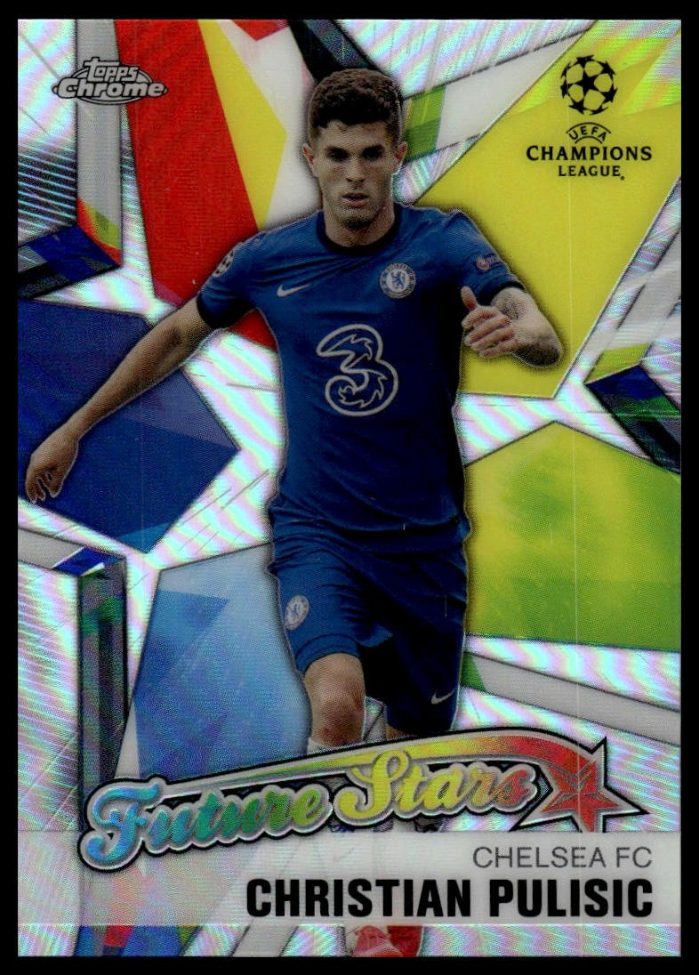 2020-21 Topps Chrome UEFA Champions League Christian Pulisic #FS-CP Future Stars