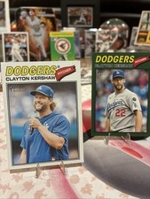 2026 Topps Heritage Clayton Kershaw Image Variation - SSP #190 - LA Dodgers