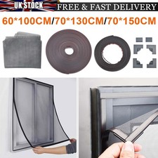 Window Fly Screen & Insect Net | Bug Net Mosquito Net Mesh for Windows Magnetic