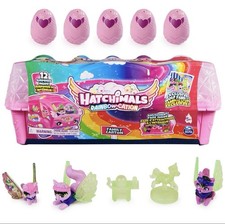NWT Hatchimals CollEGGtibles Wolf Family Carton with Surprise Playset