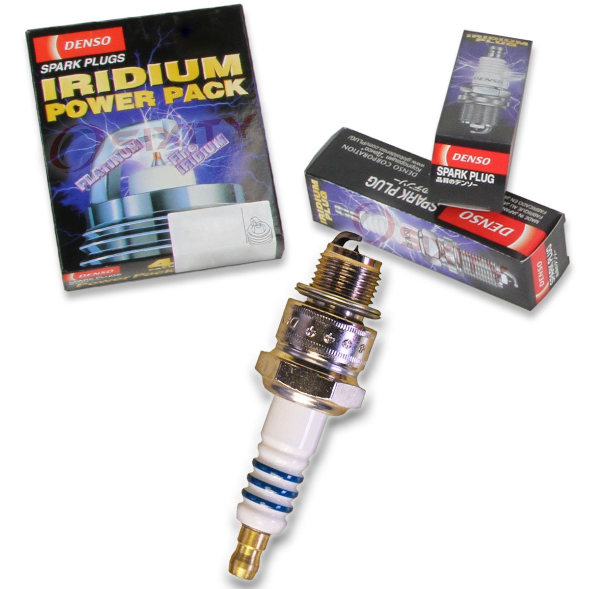 1 pc Denso Iridium Power Spark Plug for Yamaha RD200 1974-1975 Tune Up Kit by