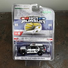 GREENLIGHT 2020 FORD POLICE INTERCEPTOR UTILITY Las Vegas Metro Police 1:64 NEW