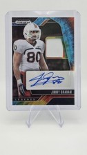 2025 Prizm Draft Picks Jimmy Graham FOTL TIE-DYE AUTO LEGENDS PATCH /25 🔥