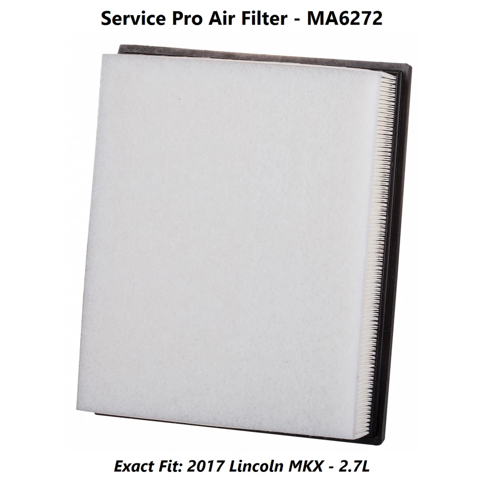 2017 Lincoln MKX 2.7L Complete Air, Oil & Cabin Filter Kit (5W-30) Foto 4 de 4