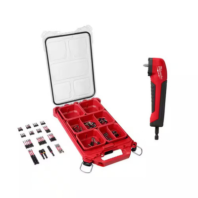 SHOCKWAVE Impact Duty Alloy Steel Screw Driver Bit Set with PACKOUT Case (100-Pi