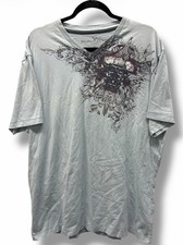 Y2K Marc Ecko Cut Sew Skull Graphic T Shirt X...
