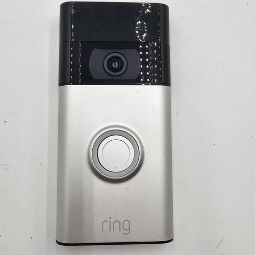 Ring Video Doorbell 2nd Gen Smart WiFi Security Camera Silver Tested Works