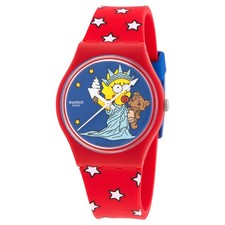 Reloj Swatch Little Lady Liberty de cuarzo unisex SO28Z120