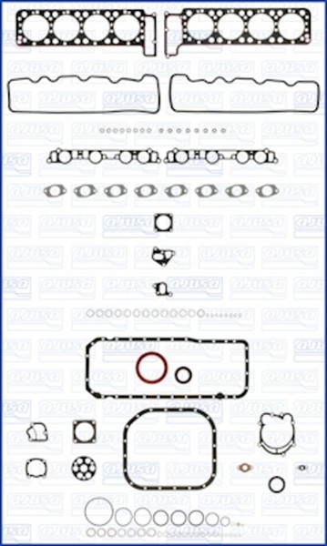 Ajusa Dichtungsvollsatz Motor 50082100 FüR Mercedes R107 Klasse SL W111 C107 280-image